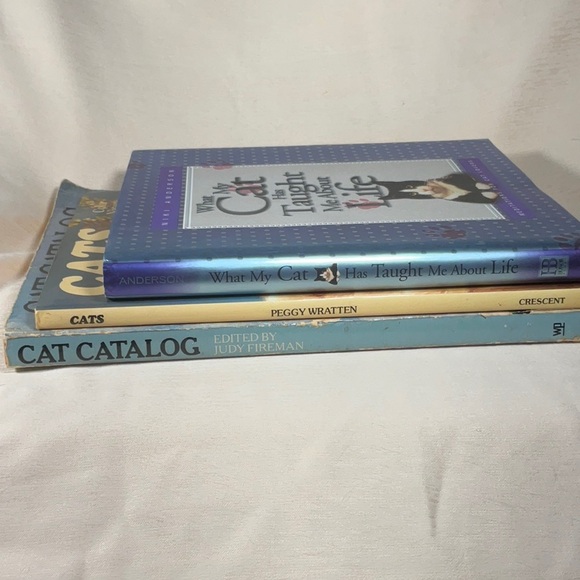 Cat Catalog, Cats, What My Cat has Taught Me About Life-Bundle of 3 Cat Books - Picture 8 of 12